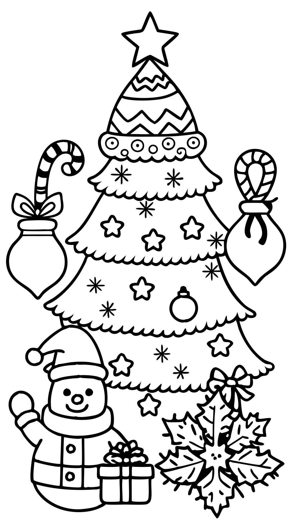 coloriage Noël imprimable